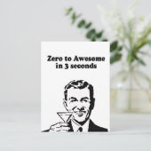 ゼロから素晴らし3秒 ポストカード (スタンド正面)