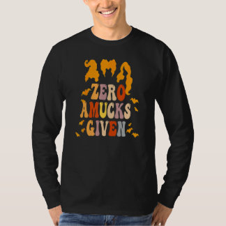 ゼロのアマックスがバットウィズアマックハロウィン魔女に与えられる Tシャツ