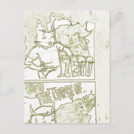 ゼロの呪縛 ポストカード (正面)