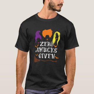 ゼロアマックスにバットを持つアマックス ハロウィンの魔女 Tシャツ