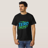 ゼロエネルギー偽ドリンクロゴTシャツ Tシャツ (正面フル)