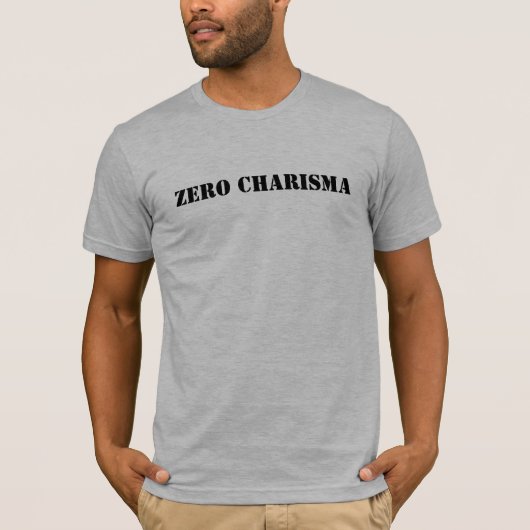 ゼロカリスマ(ステンシル) Tシャツ (正面)