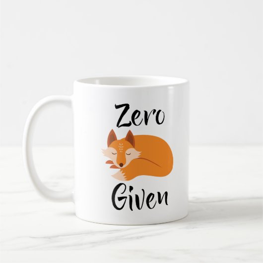 ゼロキツネによって与えられるコーヒー・マグ コーヒーマグカップ (左)