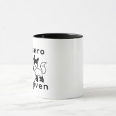 ゼロキツネによって与えられるコーヒー・マグ マグカップ (中央)