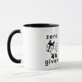 ゼロキツネによって与えられるコーヒー・マグ マグカップ (左)