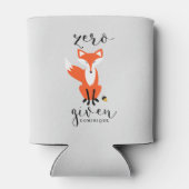 ゼロキツネ与えプおもしろいンパーソナライズされたクーラーボックス 缶クーラー (裏面)