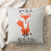 ゼロキツネ与えプおもしろいンパーソナライズされた枕 クッション (ブランケット)