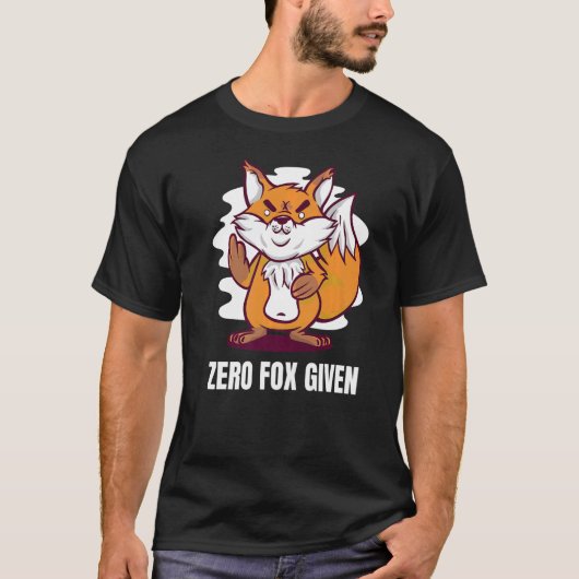 ゼロキツネ与えプンfox tシャツ (正面)