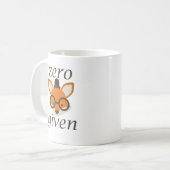 ゼロキツネ与え コーヒーマグカップ (正面左)