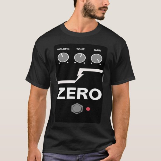 ゼロギター歪みエフェクトペダル花婿介添人Wome Tシャツ (正面)