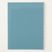 ゼロクラックチキンオンブルー プランナー手帳 (裏面)