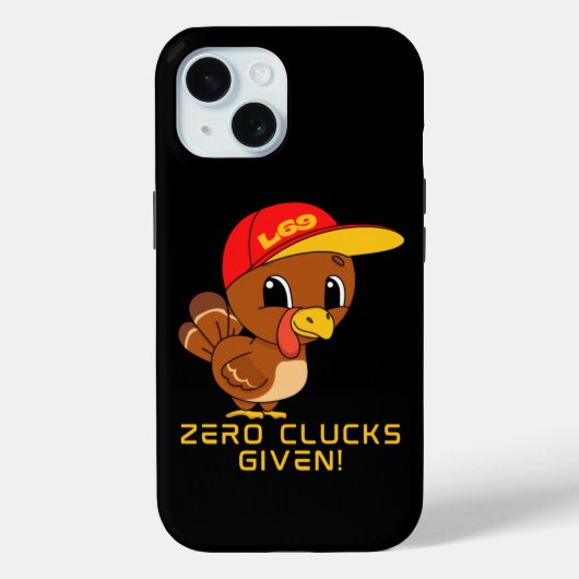 ゼロク与えクおもしろい感謝祭 Case-Mate iPhoneケース (裏面)