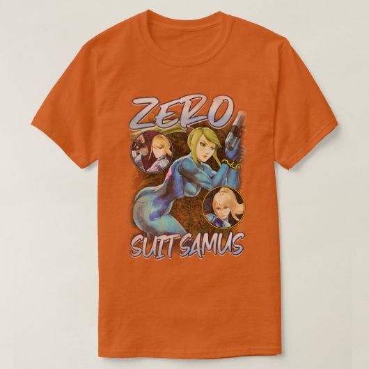 ゼロスーツヴィンテージラッパーティー Tシャツ (デザイン正面)