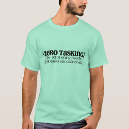 ゼロタスキング Tシャツ