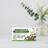 ゼロターンローンビ気にング名刺 名刺 (スタンド正面)