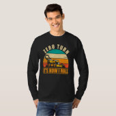 ゼロターン それが私の芝刈りのやり方 Landscaping Lawn Mowing Tシャツ (正面フル)
