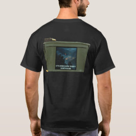 ゼロダーク30どこかどこかどこかで山の弾薬 Tシャツ