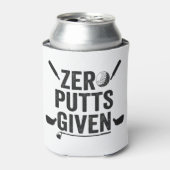 ゼロパッ与えトおもしろいゴルフスポーツゴルフパパギフト 缶クーラー (缶正面)