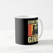 ゼロフォーク与えおもしろいフォークリフトの運転 コーヒーマグカップ (正面右)