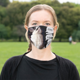 ゼロフラフスバニーラビット 大人用布マスク