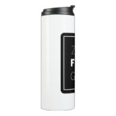 ゼロフレックス与えモダン引用文デザイン タンブラー (回転左)