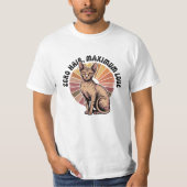 ゼロヘアマキシマムラブ スフィンクスアート Tシャツ (正面)