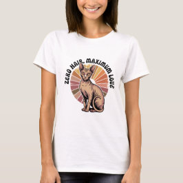 ゼロヘアマキシマムラブ スフィンクスアート Tシャツ