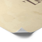 ゼロホー与えトフルサッシアティートメントプリント ポスター (角)