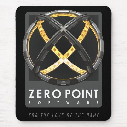 ゼロポイントソフトウェア-マウスパッド マウスパッド (正面)