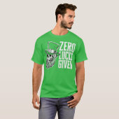 ゼロルックス与えおもしろいSt patricks dayスカル Tシャツ (正面フル)