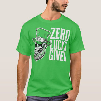 ゼロルックス与えおもしろいSt patricks dayスカル Tシャツ
