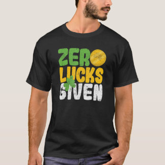 ゼロルックス与えサンおもしろいパトリックの日シャムロック Tシャツ