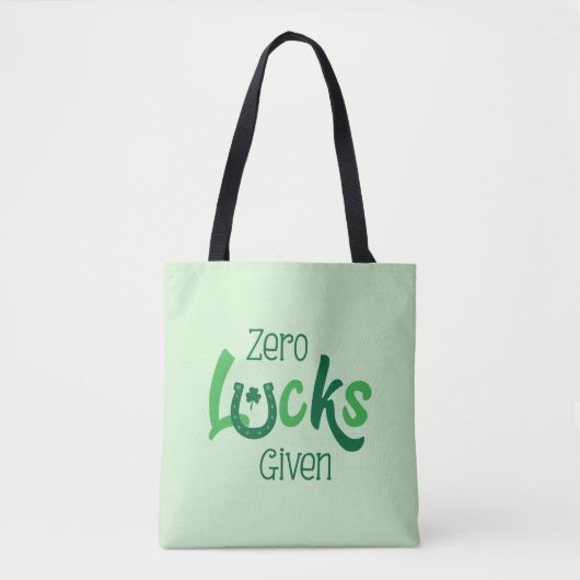 ゼロルック与えスおもしろいSt patricks day トートバッグ (正面)