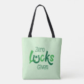 ゼロルック与えスおもしろいSt patricks day トートバッグ (裏面)