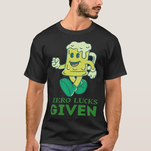 ゼロルークス与えサンパトリックsデイSt paddys day Tシャツ (正面)
