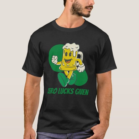 ゼロルークス与えサンパトリックsデイSt paddys day Tシャツ (正面)