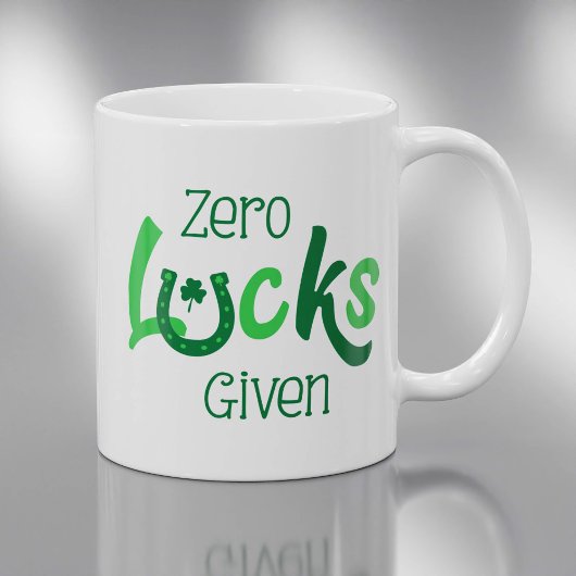 ゼロルークス与えSt patricks dayスローガン コーヒーマグカップ