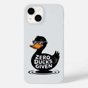 ゼロ与えダック-おもしろいダッククールデザイン Case-Mate iPhone 14ケース