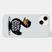 ゼロ与えダック-おもしろいダッククールデザイン Case-Mate iPhoneケース (裏面 (横))