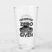 ゼロ与えパック（ホッケー）ガラス タンブラーグラス (裏面)