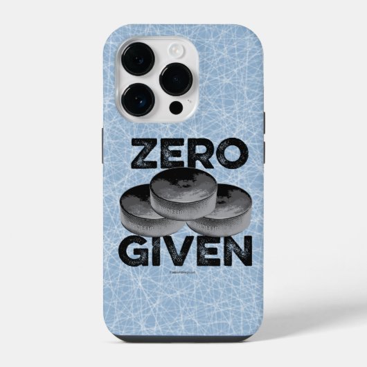 ゼロ与えパック(ホッケー) Case-Mate iPhoneケース iPhone 14 Proケース (裏面)
