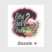 ゼロ与えフカスタムロックのビニール製シール シール (シート)