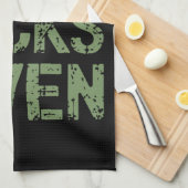 ゼロ与えルックスセントパディの日のパト笑わされるリック キッチンタオル (四つ折り)