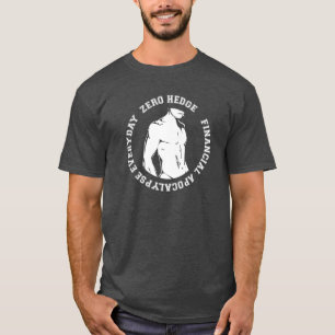 ゼロ両掛けの株式市場のワイシャツ Tシャツ
