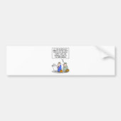 ゼロ人口増加の五角形 バンパーステッカー (正面)