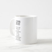 ゼロ才能を要求する10の事 コーヒーマグカップ (正面左)