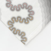 ゼロ未満 フリースブランケット (角)