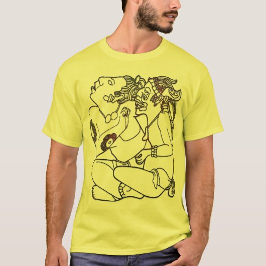 ゼロ神の神MAYAN Tシャツ (正面)