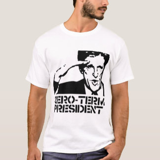 ゼロ言葉の大統領 Tシャツ