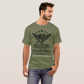 ゼロ・オプション・アスリート Tシャツ (正面フル)